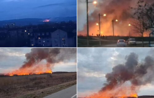 BUKTE požari u Vojvodini: Dve vatrene stihije u Futogu, GORI i na Fruškoj Gori (VIDEO)