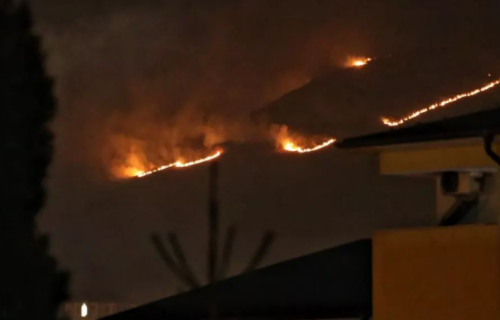 POŽAR kod Novog Pazara: Vatrena stihija zahvatila veliki deo Paričkog brda (FOTO)