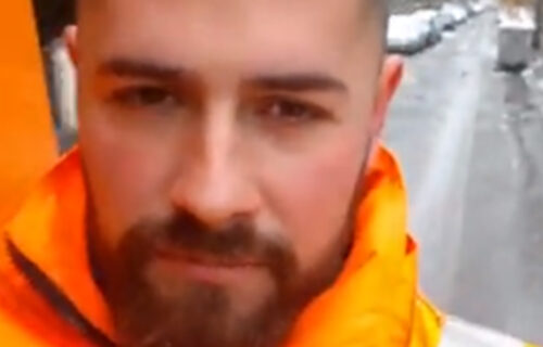 Ko je ČISTAČ za kojim žene uzdišu? Snimak LEPOTANA iz Beograda na "đubretarcu" totalni hit (VIDEO)