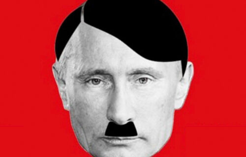 Hrvatska: Putin je Hitler! (FOTO)