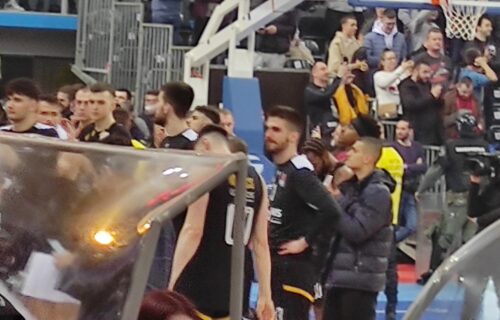 Suze Zagorca u Nišu: Kapiten Partizana ne može da dođe sebi nakon poraza (VIDEO)