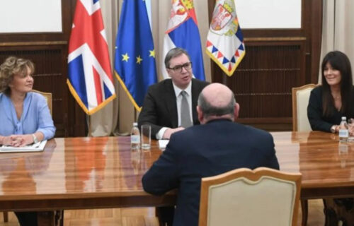 Predsednik Vučić se sastao sa britanskim izaslanikom: Tema razgovora mir i stabilnost u regionu (FOTO)