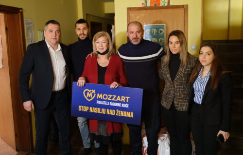 OTVORI OČI, PRIJAVI NASILJE - Stanković i Dragović sa Mozzartom posetili sigurnu kuću!