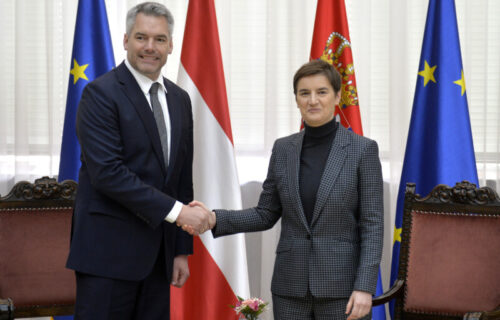 Premijerka Brnabić i austrijski kancelar: Srbija će nastaviti da vodi politiku stabilnosti i mira (FOTO)