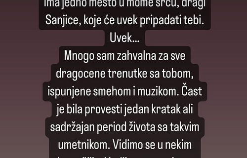 Godinu dana od SMRTI našeg muzičara: Bivša supruga se oglasila POTRESNIM rečima