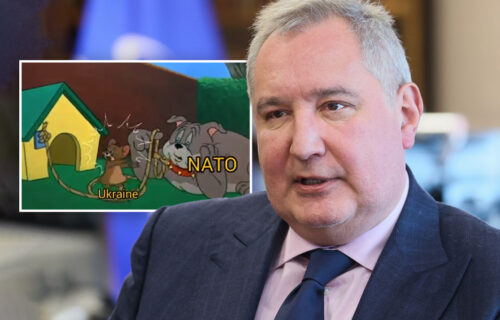 Rogozin NASMEJAO svet: Insert iz crtanog filma "Tom i Džeri" predstavio kao situaciju u Ukrajini (VIDEO)