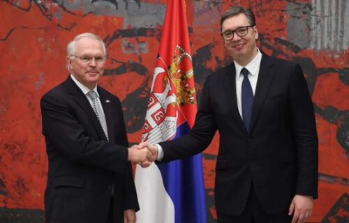 Vučić primio akreditivna pisma novoimenovanog ambasadora Sjedinjenih Američkih Država
