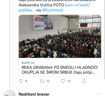 Đilasovci u očaju zbog PODRŠKE koju uživa predsednik: Vređaju narod Srbije i Vučićevu majku!