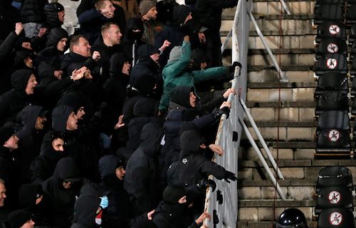 Navijači Fejenorda rasturili stadion u Gracu: U Srbiji nisu smeli, ali su se zato iživeli u Austriji!