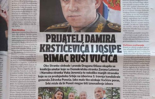 Hrvati se nadaju Ponoševoj pobedi, pa otkrili NAJVEĆU TAJNU: On je blizak prijatelj generala iz "Oluje"