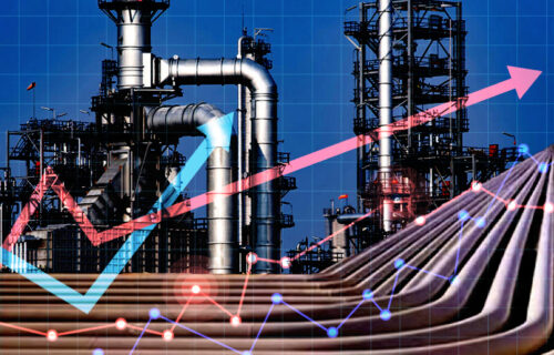 Cene nastavljaju da DIVLJAJU: Gas prešao 2.200 dolara, nafta oborila REKORD iz 2014. godine