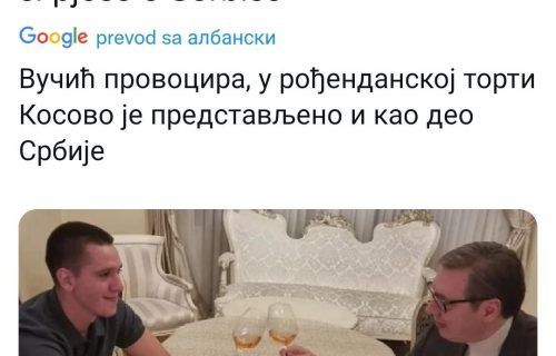 Albanci POBESNELI: Vučić je i na rođendan poručio da nam ne da ni pedalj Srbije!