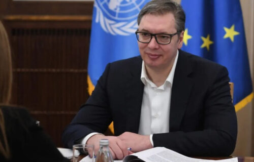 Vučić se sastao sa šeficom Misije UNMIK: Predsednik razgovara sa Karolinom Zijade (FOTO)