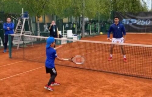 Novak igrao sa čudom od deteta, zbog njega je išao u Tokio: Đoković nije verovao šta mali zna! (VIDEO)