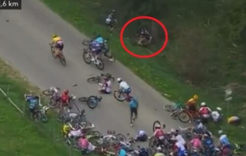 Horor scena na biciklističkoj stazi: Svetski šampion teže povređen posle stravičnog pada (VIDEO)