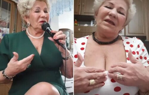 Baka Fatima je HIT u regionu: Snima se za TikTok sa dubokim DEKOLTEOM i ima poruku za muškarce (VIDEO)