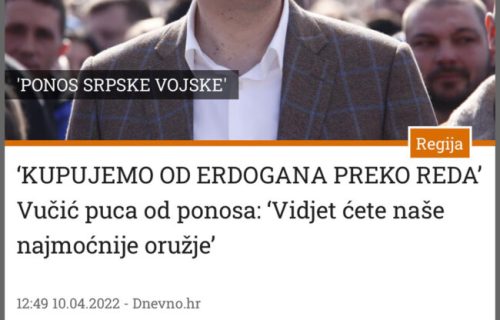 Hrvatski mediji BRUJE o srpskoj vojsci: Svi preneli vest o "Vatrenom štitu" i PONOSU naše zemlje! (FOTO)