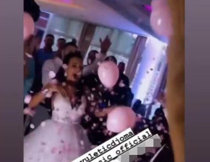 Jelena Pešić i Mladen Vuletić na svadbi otkrili POL BEBE: Evo da li čekaju dečaka ili devojčicu (FOTO)