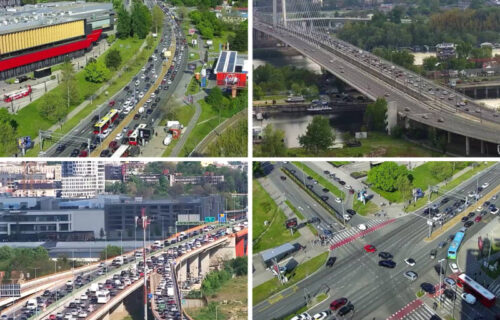 NAORUŽAJTE se strpljenjem: Ogromne gužve u Beogradu, evo u kojim delovima glavnog grada su NAJVEĆE (FOTO)