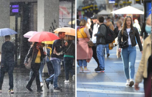 Upaljen meteoalarm: RHMZ upozorava na opasnost, u toku noći kreću PADAVINE u ovom delu Srbije