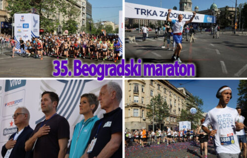 Prelepe slike sa Beogradskog maratona: Građani i takmičari uživaju na ulicama prestonice! (FOTO+VIDEO)