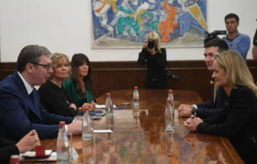 Vučić se sastao sa poslanicom Evropskog parlamenta Violom fon Kramon
