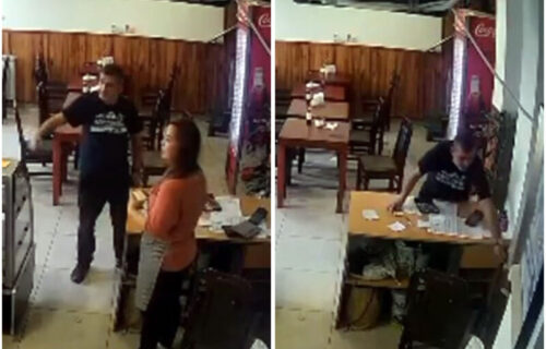 Kamera zabeležila SRAMOTAN ČIN u beogradskom kafiću: Svi su zgroženi onim što ovaj čovek radi (VIDEO)