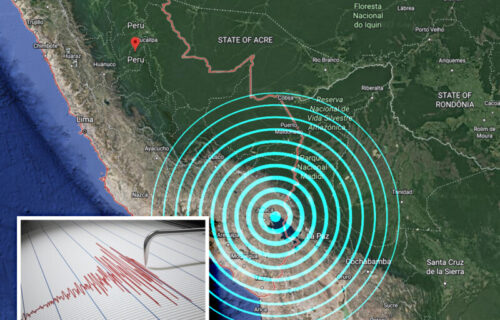 SNAŽAN zemljotres pogodio Peru: Zabeležen POTRES jačine 5,5 stepeni Rihtera
