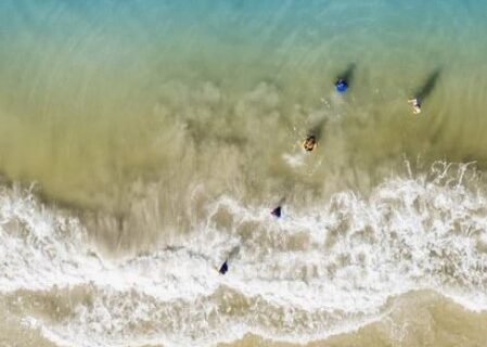 Snimao porodicu na plaži, pa u kadru ugledao nešto STRAVIČNO: Scena je bila kao na filmu (FOTO)