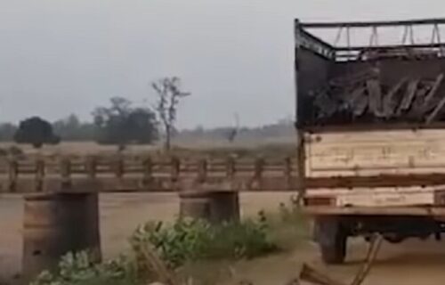 Ukrali most od 500 TONA naočigled meštana: Brutalno su ih NASAMARILI (VIDEO)
