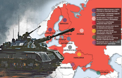 Ova ŽARIŠTA menjaju političku kartu sveta: Rat u Ukrajini otvorio PANDORINU kutiju (MAPA)