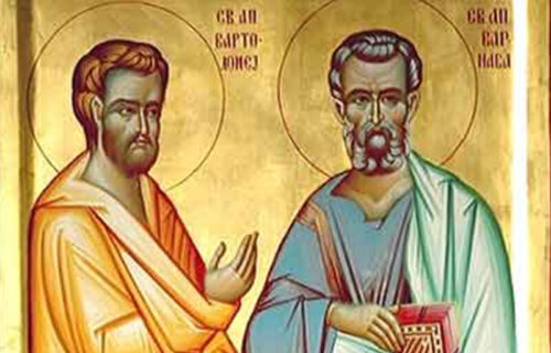 Ovo se danas NE PRAŠTA: Proslavljaju se Sveti apostoli Vartolomej i Varnava, IZBEGAVAJTE jednu stvar