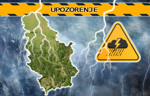 HITNO upozorenje RHMZ-a: Nevreme stiže u Beograd, pljuskovi s grmljavinom i grad u OVIM delovima Srbije