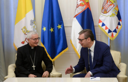 Vučić primio Surijanija u oproštajnu posetu: Saradnja između Srbije i Svete Stolice VEOMA DOBRA (FOTO)
