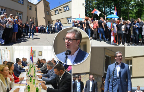 Vučić posetio Moravički okrug: Gradimo nešto što treba da bude BUDUĆNOST SRBIJE (FOTO+VIDEO)