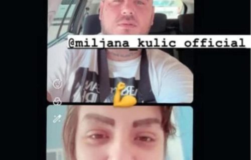 PRVA FOTOGRAFIJA Miljane Kulić iz bolničke postelje: Bleda i iscrpljena, a evo sa KIM je pričala (FOTO)