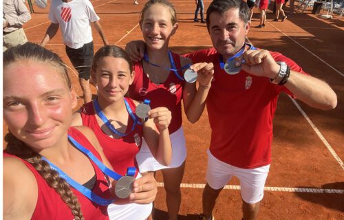 Srbija je vicešampion Evrope u tenisu (FOTO)
