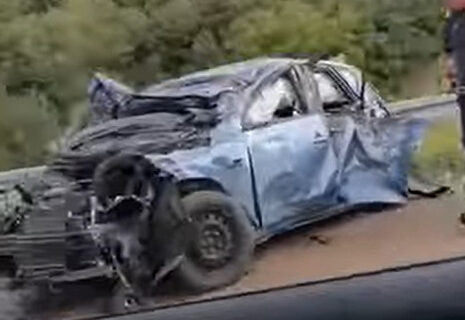 SAOBRAĆAJKA kod Umčara: Automobil udario u bankinu, povređene četiri osobe (VIDEO)