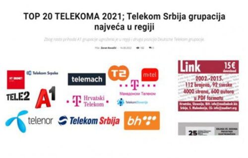 SJAJNE VESTI: I Hrvati priznali da je Telekom Srbija NAJVEĆA telekomunikaciona kompanija u regionu