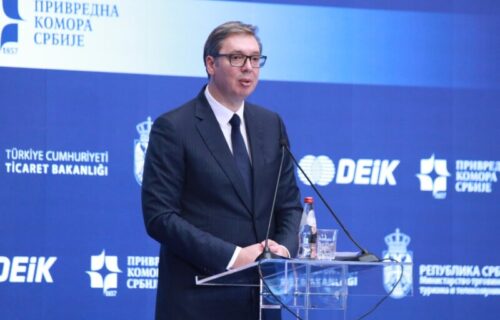 Vučić se obratio na BIZNIS FORUMU Srbije i Turske: Ambicijama pronalazimo rešenje za naše narode