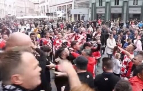 Hrvati napravili ogroman skandal u Beču: Divljali u Austriji, ostavili strašan nered iza sebe! (VIDEO)