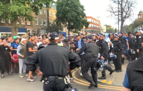 Neredi na ulicama Londona: Organi bezbednosti hapsili navijače Marseja, ima povređenih! (VIDEO)