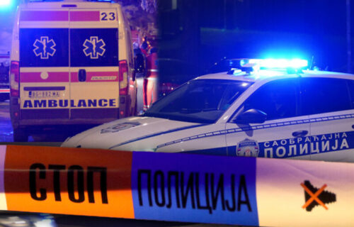 TEŠKA saobraćajna nesreća na Dedinju: Sudarila se dva automobila kod stadiona "Rajko Mitić"