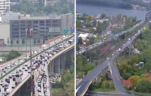 Saobraćajne gužve u Beogradu su POČELE: Vozila na mostovima mile, evo gde je najveća gužva (FOTO)