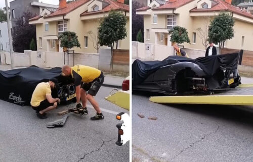 Najskuplji sudar u Zagrebu: Stradala Zonda HP Barchetta od 15 miliona evra (FOTO+VIDEO)