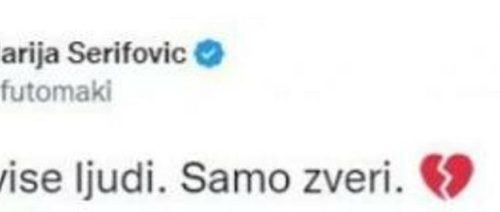 "Samo ZVERI": Marija Šerifović potresena NESREĆNOM sudbinom mladića koji je sebi oduzeo život