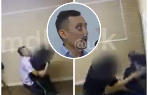 Dostavljač uhvatio ženu OTPOZADI u zgradi, razlog će vas šokirati: Kad je naišao MUŽ, nastao haos (VIDEO)