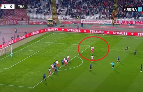 Živi zid treba da brani, a ne da postigne gol: Velika glupost Zvezdinih igrača (VIDEO)