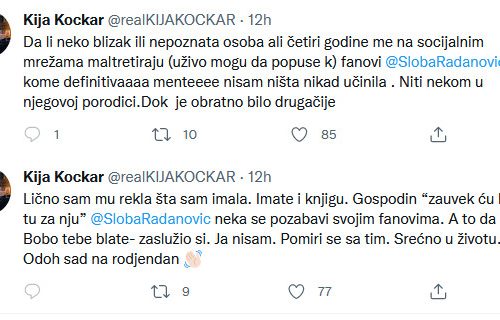 "I treba da te blate, to si ZASLUŽIO": Kija zbog OVOGA besna kao ris, javno isprozivala Slobu Radanovića