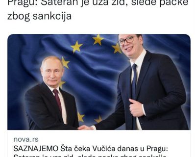 Tajkuni udaraju po receptu ustaše Plenkovića, ali ŠAMARČINE od Vučića dobiće i ustaše i njihove sluge